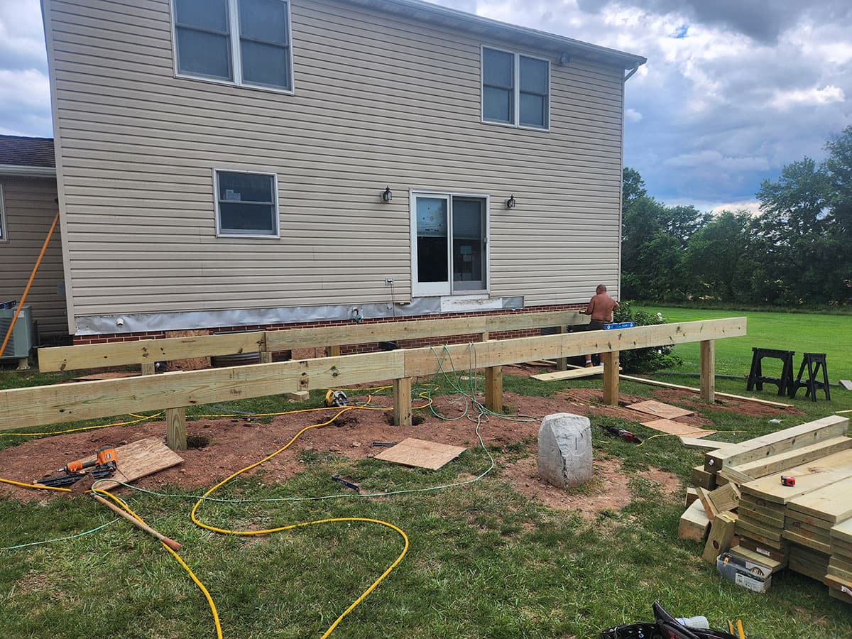 Footings & framing
